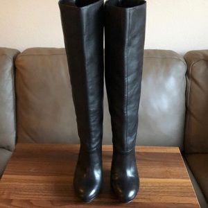 Tall black BCBG Boots